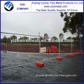 Vertical tubular steel fence for boundary wall/outdoor metal privacy construction site fence